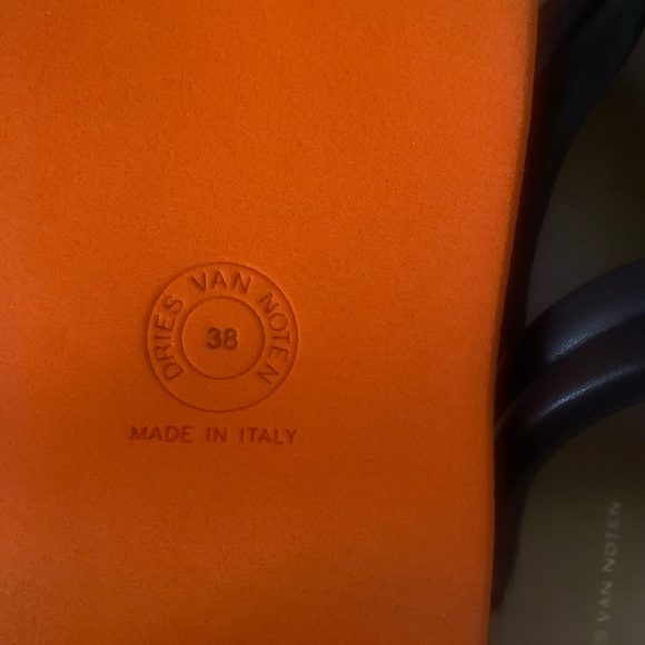 Brand New “Dries Van Noten” Sandals / Slides. Never worn . - Picture 4 of 5